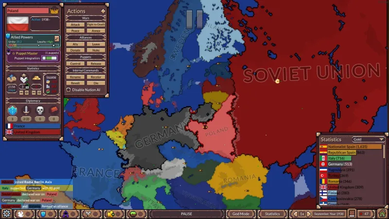 Ages of Conflict World War Sim screenshot 1