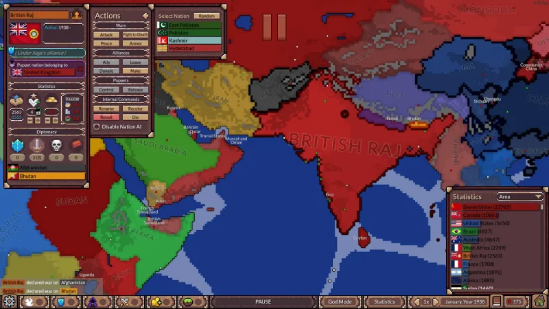Ages of Conflict World War Sim screenshot 5