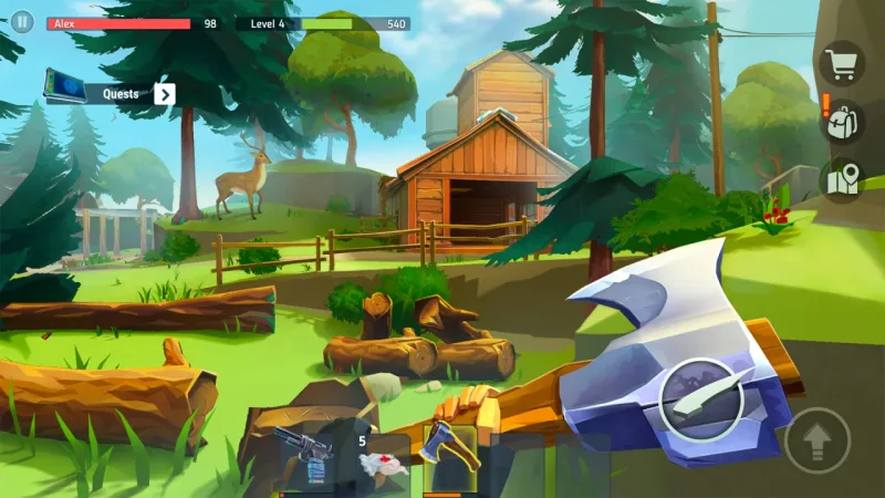 TEGRA: Zombie survival island screenshot 1