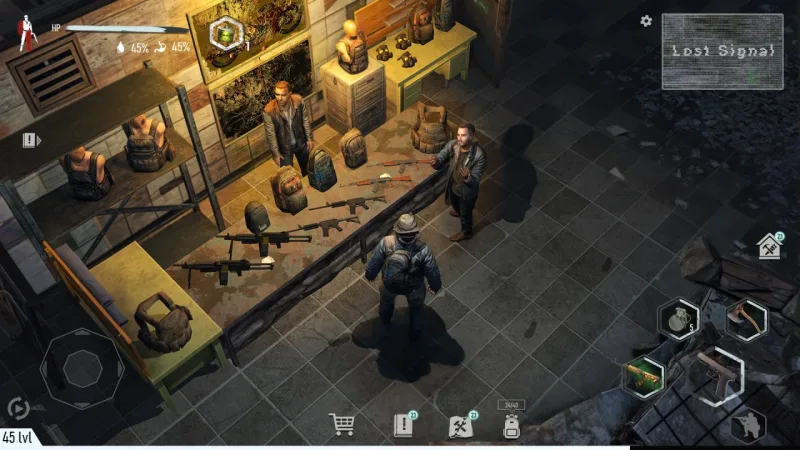 Metro 2055 - survival rpg screenshot 2