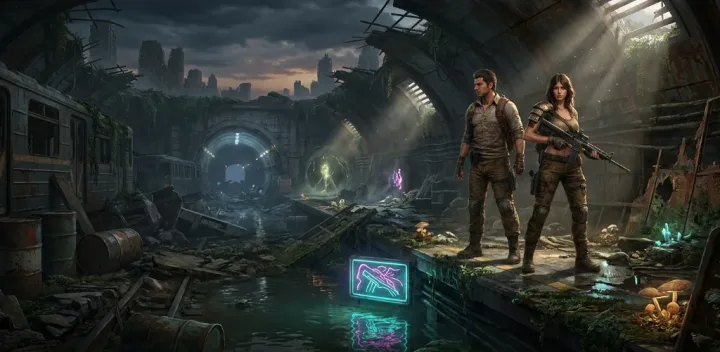 Metro 2055 - survival rpg cover