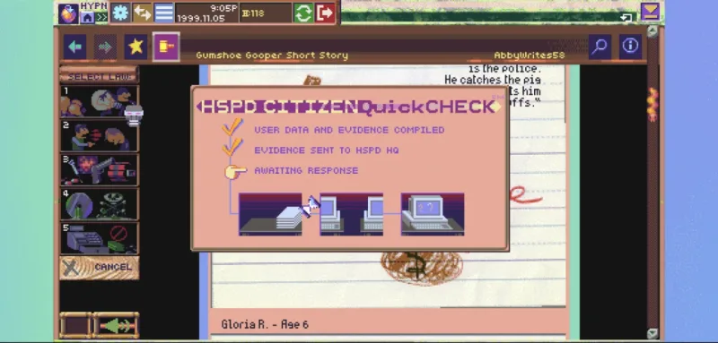 Hypnospace Outlaw screenshot 5
